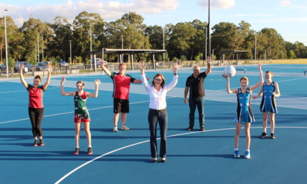 Telegraph Road Netball Courts are now complete