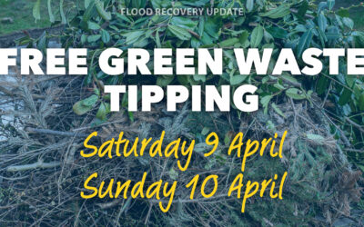 Free green waste tipping all weekend