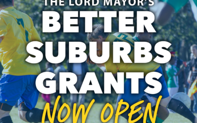 Lord Mayor’s Better Suburbs grant now open – closing 28 August 2023