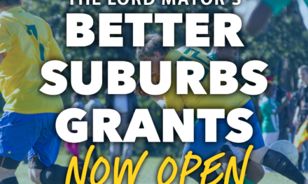 Lord Mayor’s Better Suburbs grant now open – closing 28 August 2023