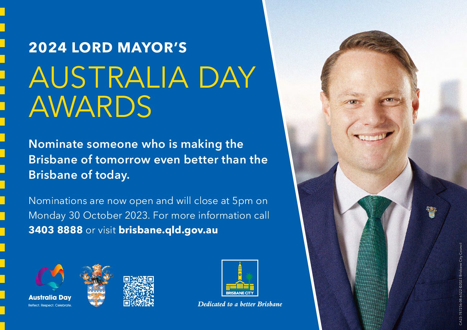 Nominate your suburban superhero for the Lord Mayor’s Australia Day Awards 2024