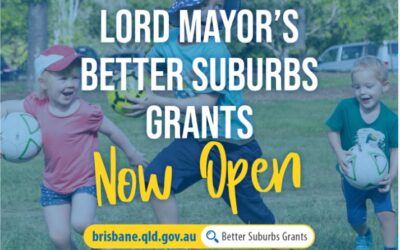 Lord Mayor’s Better Suburbs Grants – Community Facility Category – Now Open