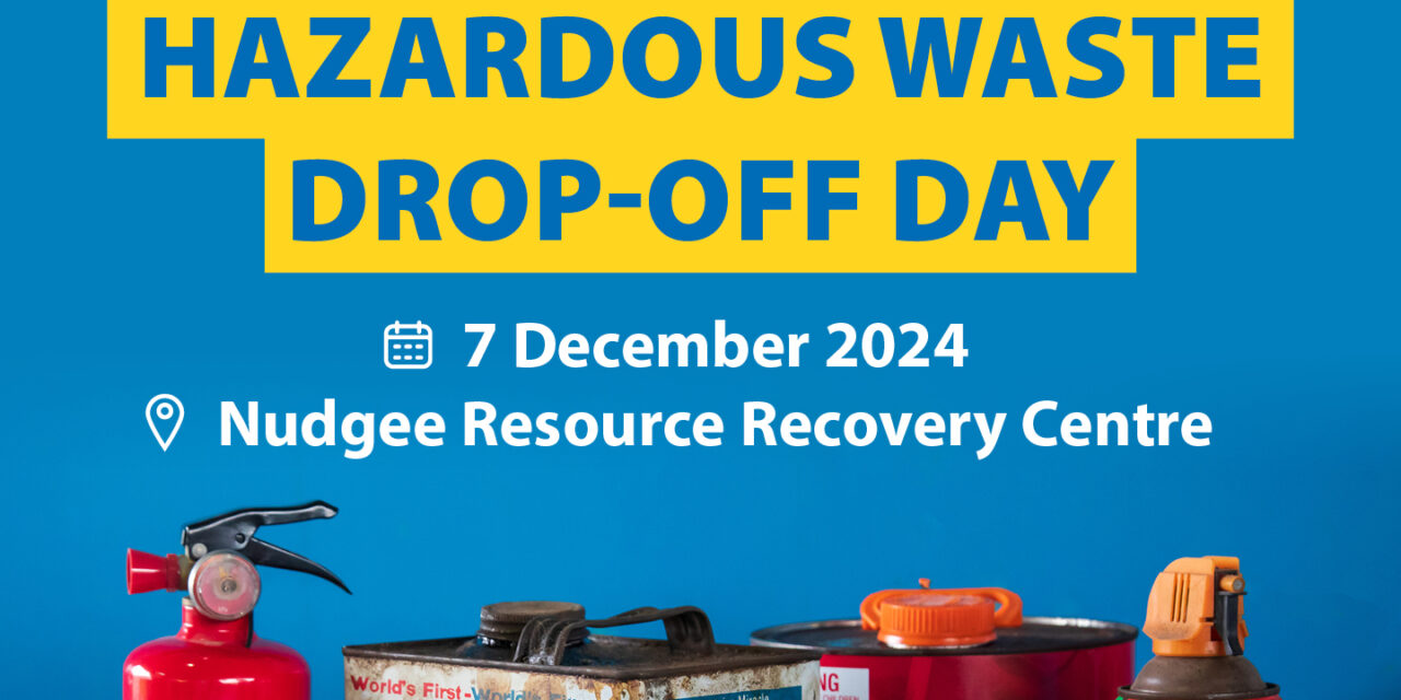 Free hazardous waste drop-off day – 7 December 2024