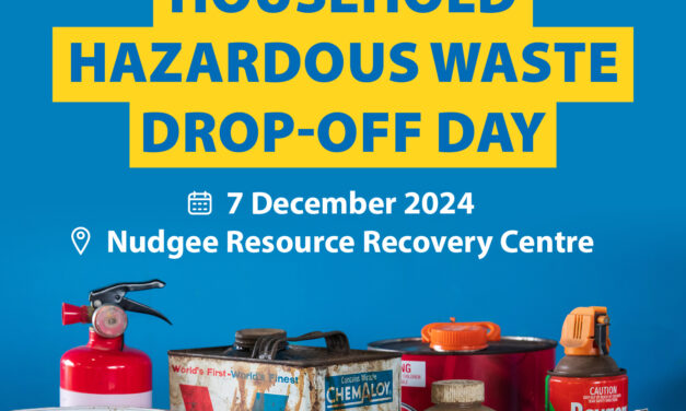 Free hazardous waste drop-off day – 7 December 2024