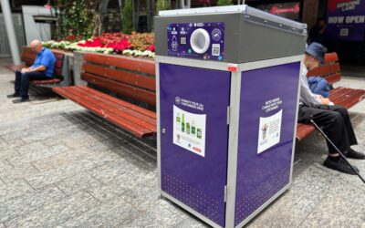 Smart bins turn people’s trash into cash for Brisbane’s charities