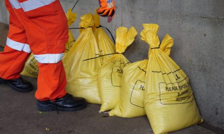 Additional temporary sandbag sites