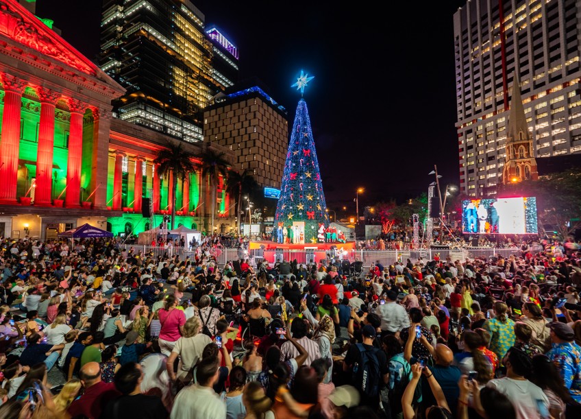 Brisbane set to shine with the lighting of the Christmas Tree