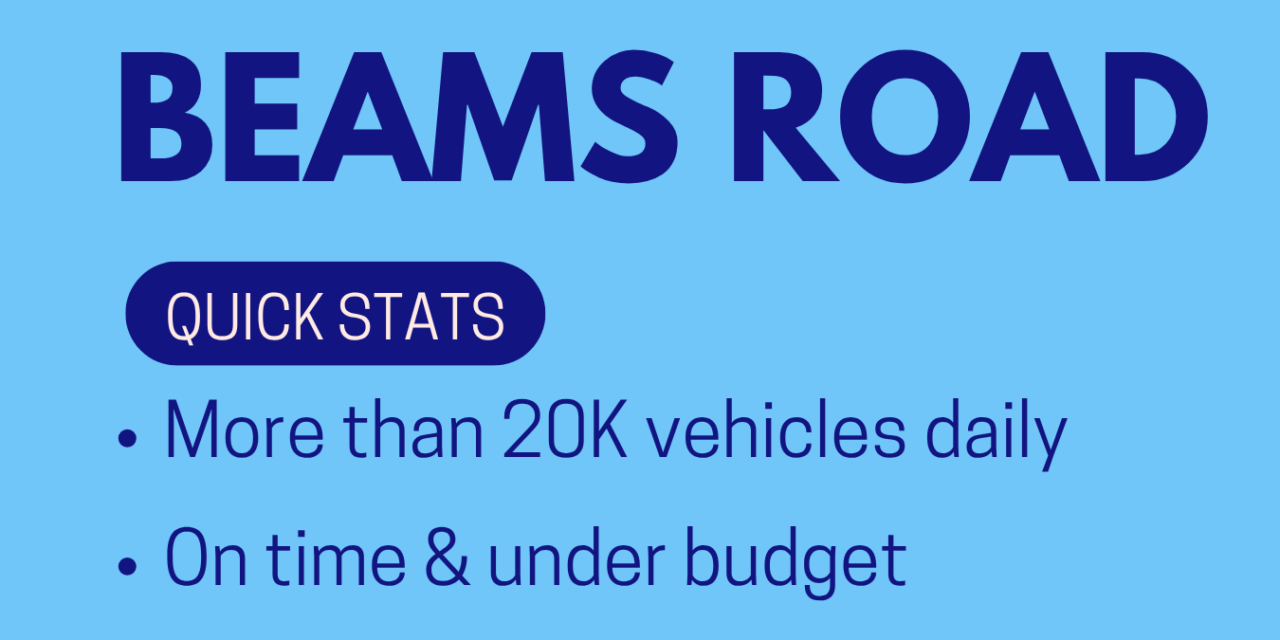 Beams Road Update